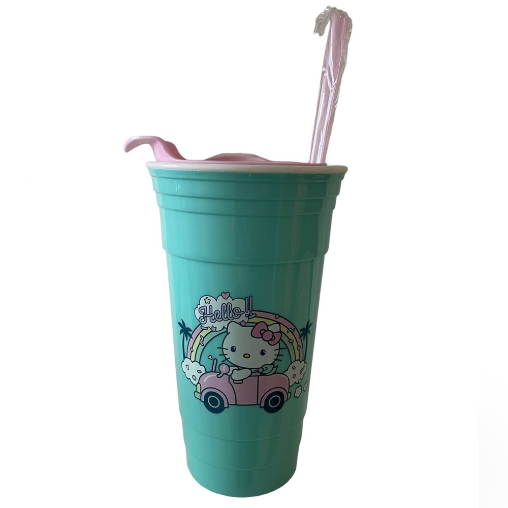 Hello kitty plastic tumbler